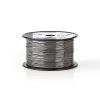 Nedis COTR15011GY100 mikrofon kábel 2 x 0,12 mm2 | Réz | 100 m