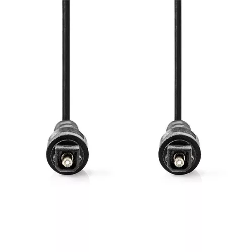 Nedis CAGL25000BK50 optikai audio kábel, TosLink dugó, hossz 5m