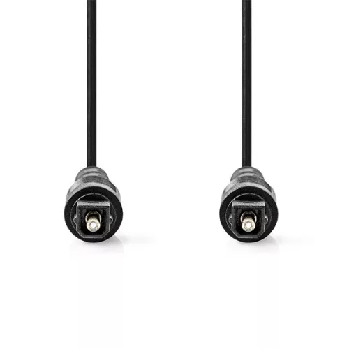 Nedis CAGL25000BK100 optikai audio kábel, TosLink dugó, hossz 10m