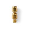 Nedis CSGB02111GD dugó - aljzat fordított polarítású adapter, 50 Ohm, réz, aranyozott, 2db/csomag