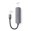 Nedis CCGB64220GY01 4 portos USB hub, USB-C dugó (USB C) - 4x USB A 3.2 Gen 1