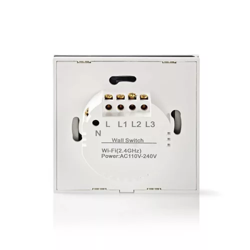 Nedis WIFIWC10WT Wi-Fi függöny, redőny, napellenző vezérlő kapcsoló, 300 W, Android / IOS, Smart life család tagja