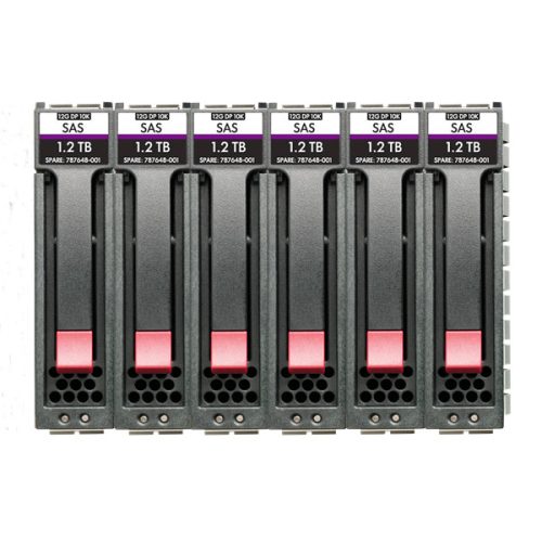 HPE MSA 14.4TB 10K SFF M 6pk TAA HDD Bundle