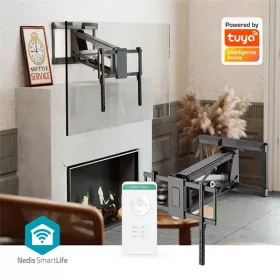   Nedis TVWM5880BK LCD TV / monitot motoros fali tartó konzol, 32-75", max. teherbírás 35 kg, távirányító