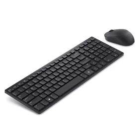   DELL Pro Compact Vezeték nélküli Billentyűzet + egér silent KM555 - Hungarian (QWERTZ) - Fekete