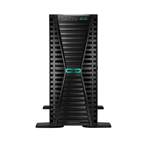 HPE torony szerver ProLiant ML110 Gen11, Xeon-S 4514Y 16C 2.00GHz, 2x32GB, 2x480GB SSD 8SFF, MR408i-o, 2x1000W