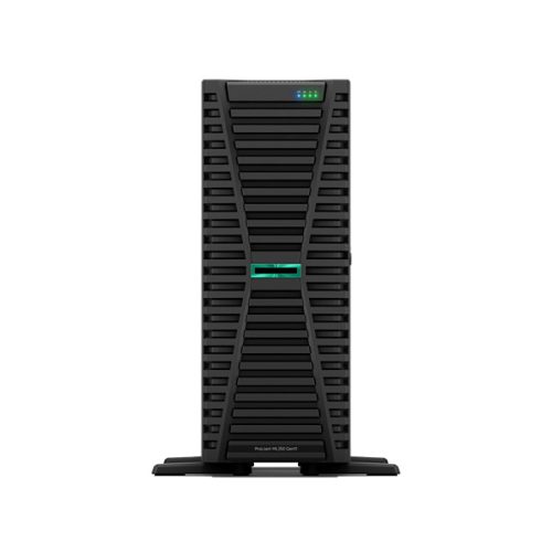 HPE torony szerver ProLiant ML350 Gen11, Xeon-S 12C 4510 2.40GHz, 1x32GB, 2x4TB HDD 4LFF, NC BCM5719, 2x1000W