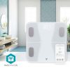 Nedis BTHPS11WT Bluetooth® okos személy mérleg, max. terhelés 180kg, Android™ / IOS