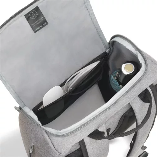 DICOTA D31876-RPET Notebook hátizsák Eco MOTION 13 - 15.6" Világosszürke