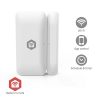 Nedis ZBSD10WT okos ablak / ajtó nyitás érzékelő, Zigbee 3.0, elemes, Android™ / IOS
