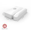 Nedis ZBSD10WT okos ablak / ajtó nyitás érzékelő, Zigbee 3.0, elemes, Android™ / IOS
