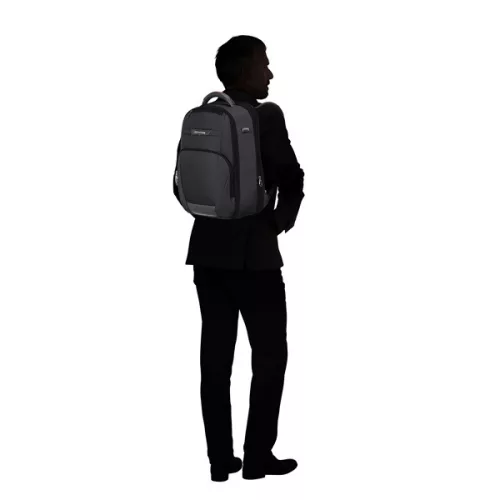 SAMSONITE Notebook hátizsák 106359-1041 Pro-Dlx 5 black expandable laptop backpack 15.6", Fekete
