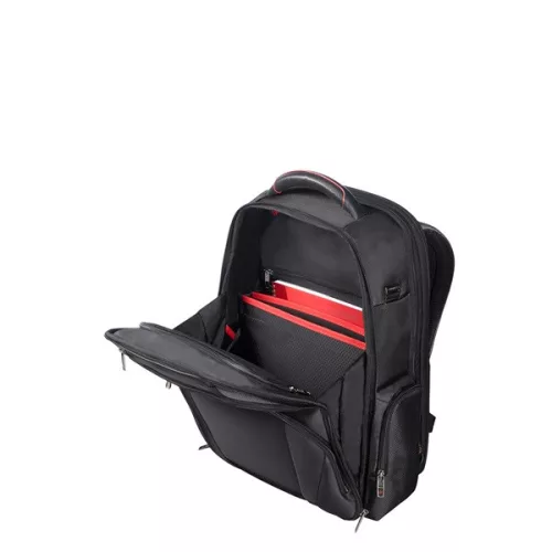 SAMSONITE Notebook hátizsák 106361-1041 Pro-Dlx 5 black expandable laptop backpack 17.3", Fekete