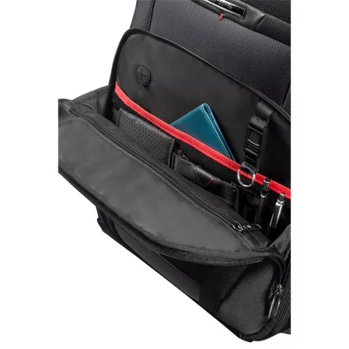 SAMSONITE Notebook hátizsák 106362-1041 Pro-Dlx 5 black backpack 17.3", Fekete