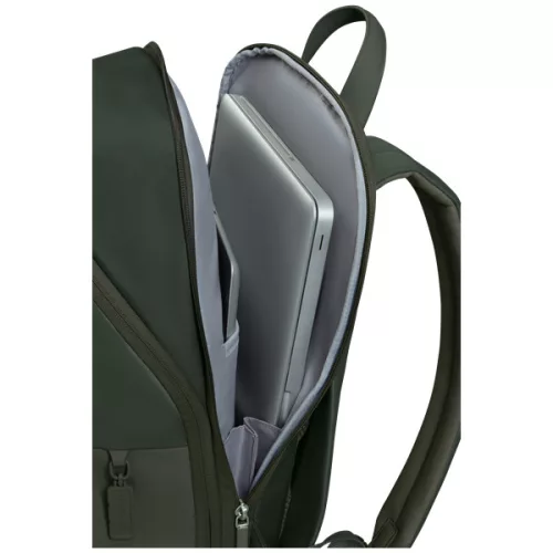 SAMSONITE Notebook hátizsák 151626-1339 4Pack LPT ROUND BP 14.1" FOREST GREEN, Zöld