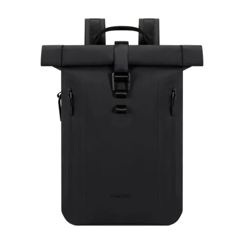 SAMSONITE Notebook hátizsák 151790-1041 Coatify Biz ROLLTOP BACKPACK 14.1" BLACK, Fekete