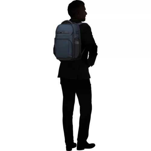 SAMSONITE Notebook hátizsák 151780-1090 Pro-Dlx 6 BACKPACK 15.6" SLIM BLUE, kék
