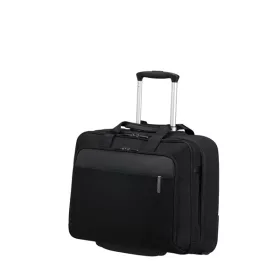   SAMSONITE Gurulós notebooktáska 153528-1041 Evosight ROLLING TOTE 17.3" BLACK, Fekete