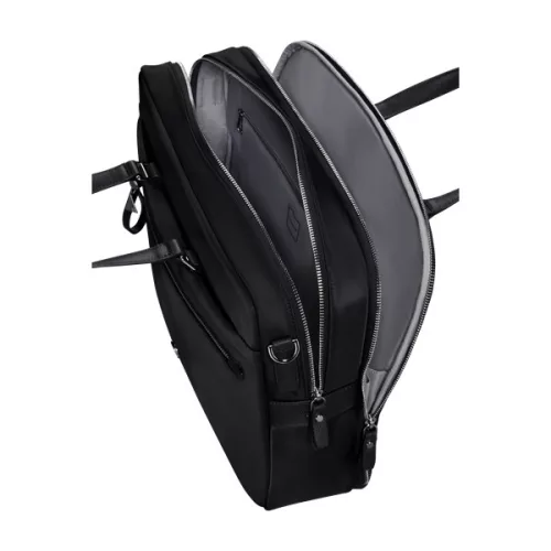 SAMSONITE Aktatáska 151685-1041 KARISSA EVO BAILHANDLE 15.6" 2 COMP BLACK, Fekete