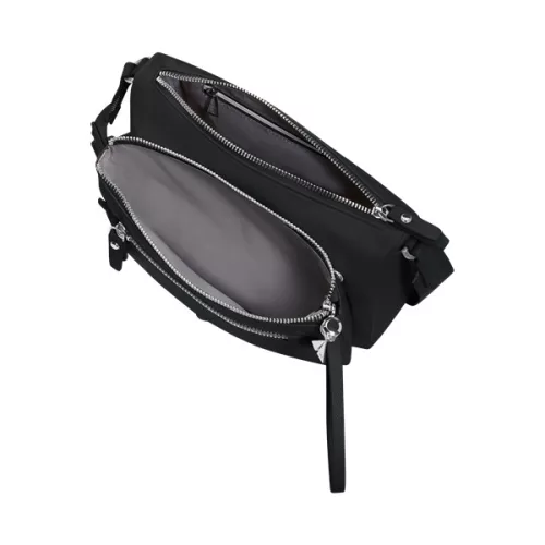SAMSONITE Válltáska 151690-1041 Karissa Evo SHOULDER BAG + POUCH BLACK, Fekete