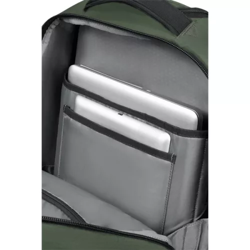 SAMSONITE Gurulós notebooktáska 154955-1266 Roadseeker LAPTOP BACKPACK/WH 17.3" DARK OLIVE, Zöld