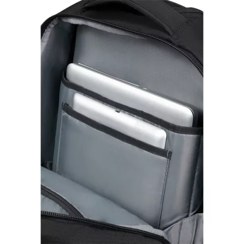 SAMSONITE Gurulós notebooktáska 154955-1276 Roadseeker LAPTOP BACKPACK/WH 17.3" DEEP BLACK, Fekete