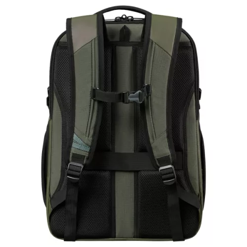 SAMSONITE Notebook hátizsák 154957-1266 Roadseeker LAPTOP BACKPACK L EXP DARK OLIVE, Zöld