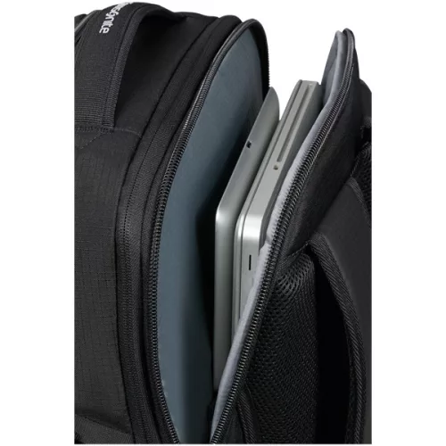 SAMSONITE Notebook hátizsák 154957-1276 Roadseeker LAPTOP BACKPACK L EXP DEEP BLACK, Fekete