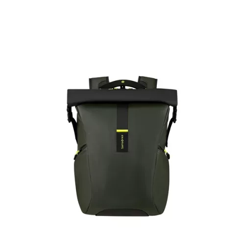 SAMSONITE Notebook hátizsák 155706-1466 Paradiver Light L 15.6", feltekerhető tetejű, dzsungel zöld