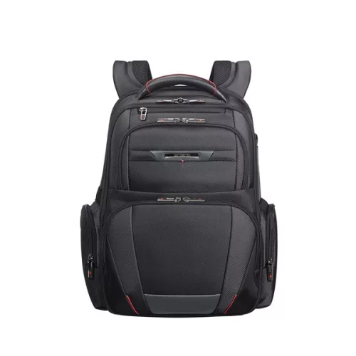 SAMSONITE Notebook hátizsák 106360-1041, Pro-Dlx 5 black expandable laptop backpack 15.6", Fekete
