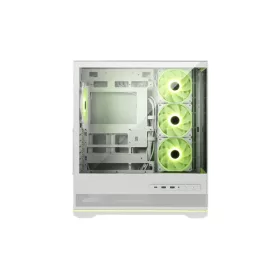   MSI Ház ATX PANO 110R PZ, 4xARGB ventilátor, Tápegység nélkül, üvegfalú, fehér