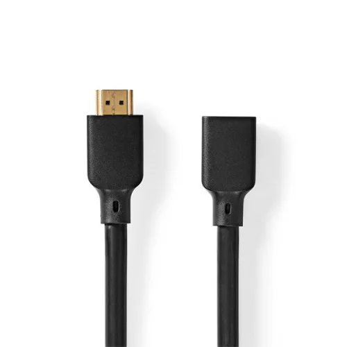 Nedis CVGP35090BK20 ultra HDMI 2.1 hosszabító (toldó) kábel, 8K@60Hz, 48 Gbps, 2 m (Playstation 5 és XBOX X konzokhoz)