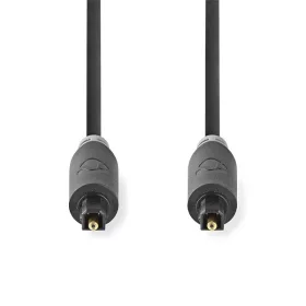   Nedis CABW25000AT10 optikai audió kábel, TosLink dugó, hossz: 1m