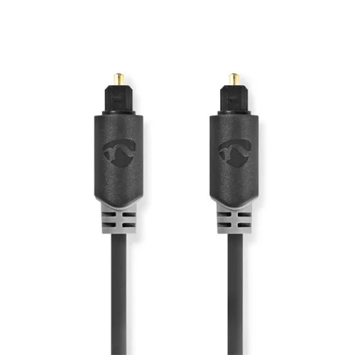 Nedis CABW25000AT10 optikai audió kábel, TosLink dugó, hossz: 1m