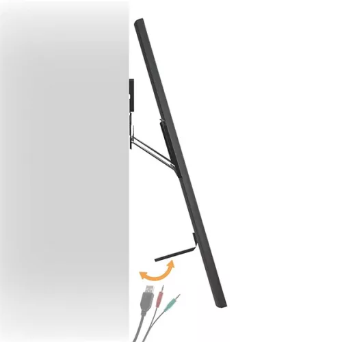 Nedis TVWM5090BK LCD TV / monitor fali tartó konzol, 43-100" Max. teherbírás: 75 kg, faltáv:9,5mm