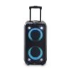 Nedis SPPT2480BK bluetooth hangszóró, 2x 5.25" mélynyomó, 2 x 2" magassugárzó, 240W, 5 óra lejátszási idő, akku