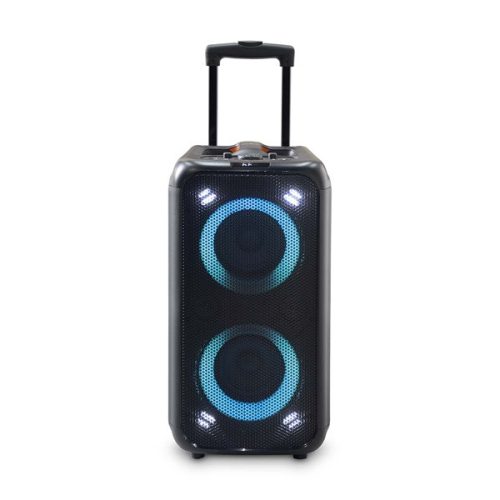 Nedis SPPT2480BK bluetooth hangszóró, 2x 5.25" mélynyomó, 2 x 2" magassugárzó, 240W, 5 óra lejátszási idő, akku
