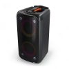 Nedis SPPT2480BK bluetooth hangszóró, 2x 5.25" mélynyomó, 2 x 2" magassugárzó, 240W, 5 óra lejátszási idő, akku