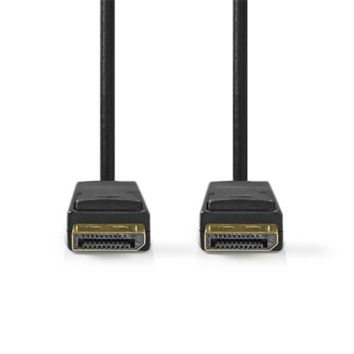 Nedis CCGL37010BK20 Displayport kábel 4K@60Hz, aranyozott csatlakozók, 2m