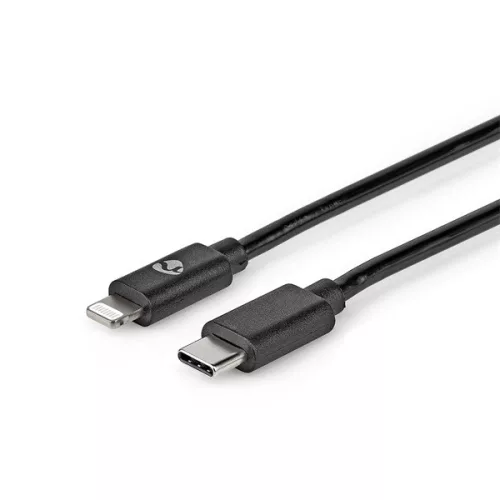 Nedis CCGL39650BK10 USB 2.0 | Apple Lightning 8-Pin kábel MFI engedélyes Apple chipkészlettel