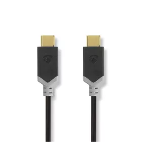   Nedis CCBW64700AT10 USB3.2 Gen 1 USB-C (USB C) dugó - dugó, 60 W, 4K@60Hz, 5 Gbps, 1m