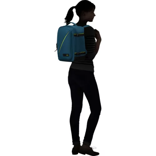 AMERICAN TOURISTER 149174-0528 TAKE2CABIN CASUAL BACKPACK S HARBOR BLUE, Hátizsák, Kék