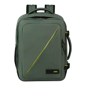   AMERICAN TOURISTER 150909-1257 TAKE2CABIN CASUAL BACKPACK M/S DARK FOREST, Hátizsák, Zöld