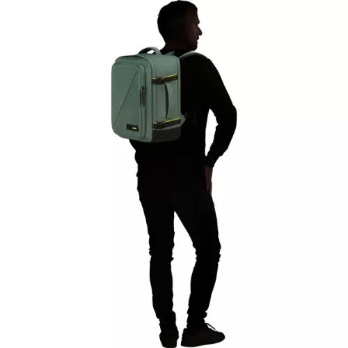 AMERICAN TOURISTER 150909-1257 TAKE2CABIN CASUAL BACKPACK M/S DARK FOREST, Hátizsák, Zöld