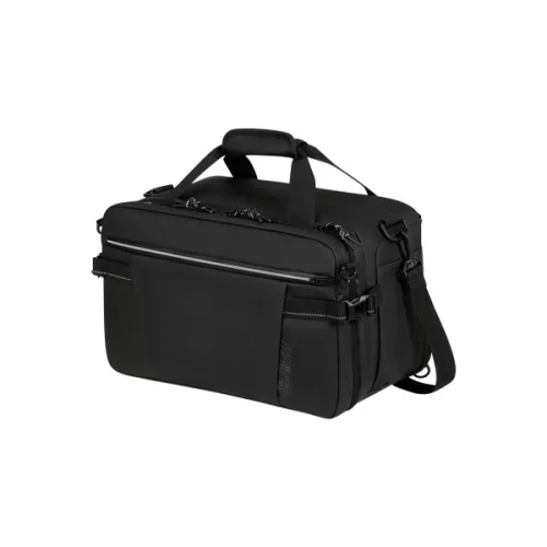 AMERICAN TOURISTER 154111-1041 Upventure 3 WAY BOARDING BAG BLACK, Utazótáska, Fekete