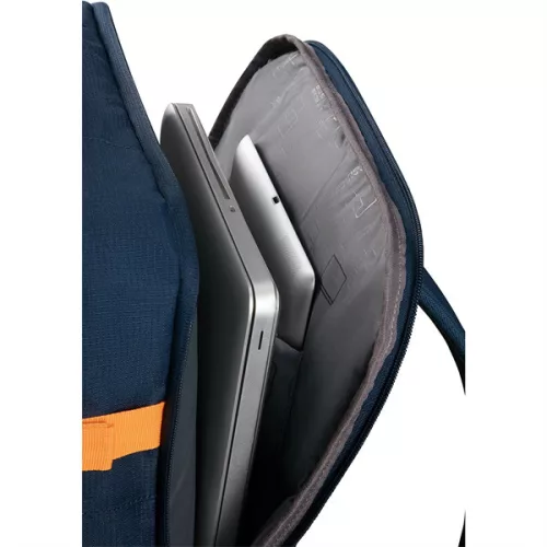 AMERICAN TOURISTER TAKE2CABIN 149175-A677 alkalmi hátizsák M 15.6" sötétkék/narancs