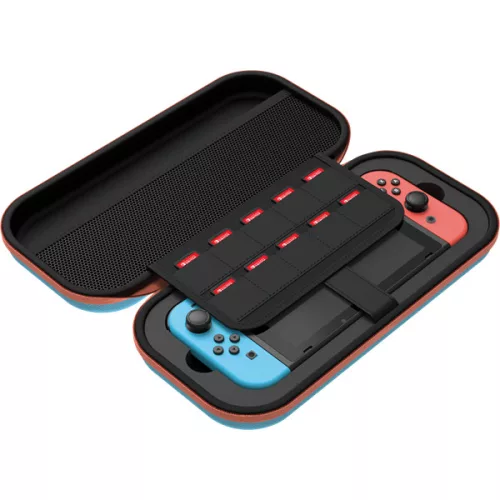 VENOM Nintendo Switch 2/Switch/OLED/Lite Kiegészítő Hordozható táska kék-narancs, VS4955