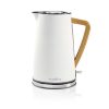Nedis KAWK510EWT puha tapintású, prémium vízforraló, rejtett fűtőszál, 2200W, Strix® vezérlő,  1.7 l