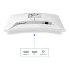 Philips EVNIA 180 Hz ívelt monitor 27", 27M2C5501/00  2560x1440, 16:9, 1ms, 300 cd/m2, HDMIx2/DisplayPort