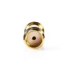 Nedis CSGB02940GD SMA toldó adapter, réz, aranyozott, 2db/csomag